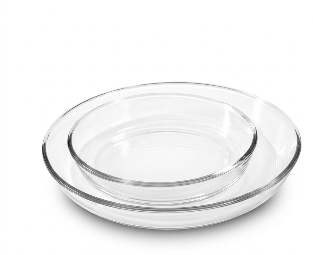 PureBake Round Dish Set – 2 Pieces