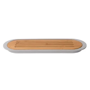 BergHOFF Bamboo baguette cutting board with crumb tray