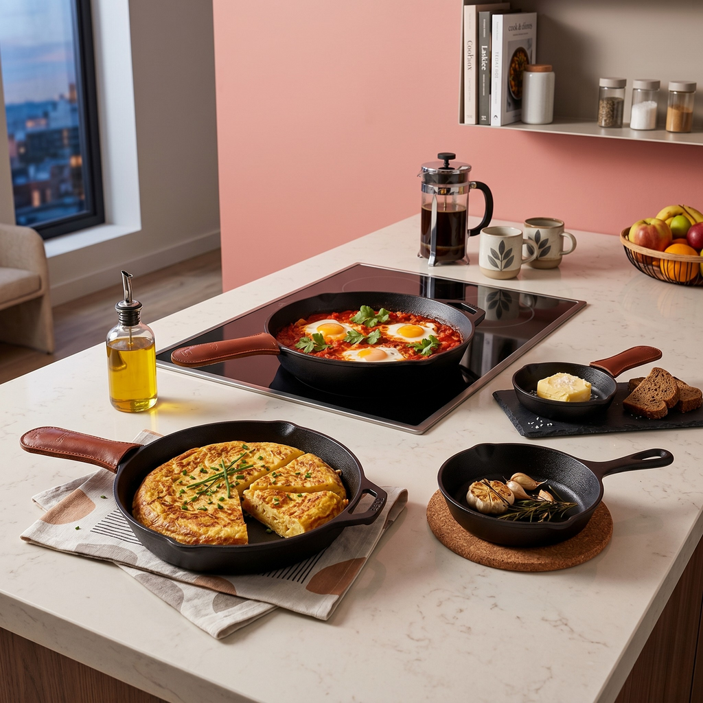 Cast-iron Pans Set