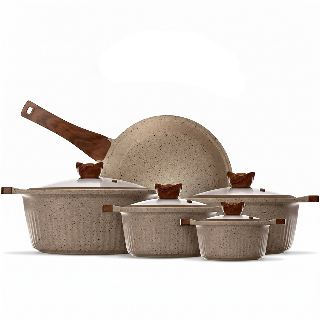 Die- Cast 9 Pieces Set Granite