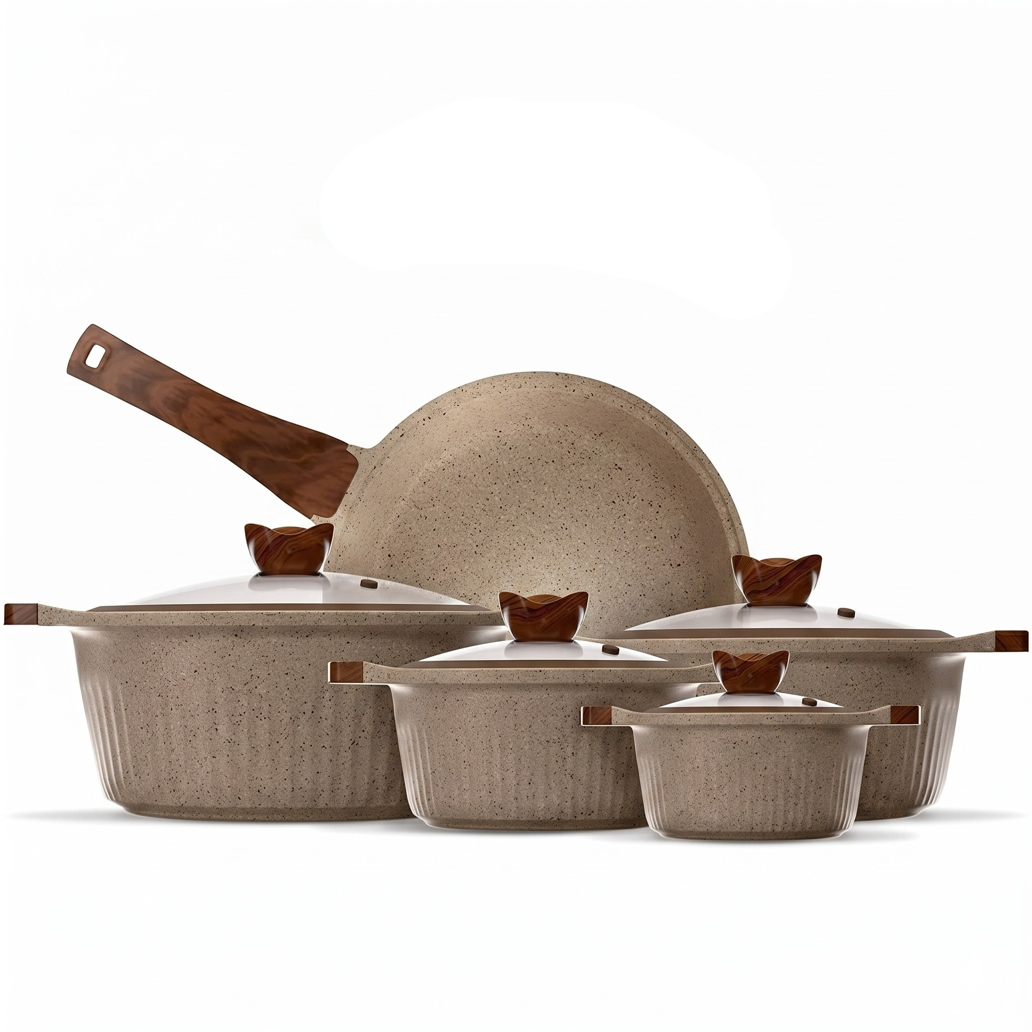 Die- Cast 9 Pieces Set Granite