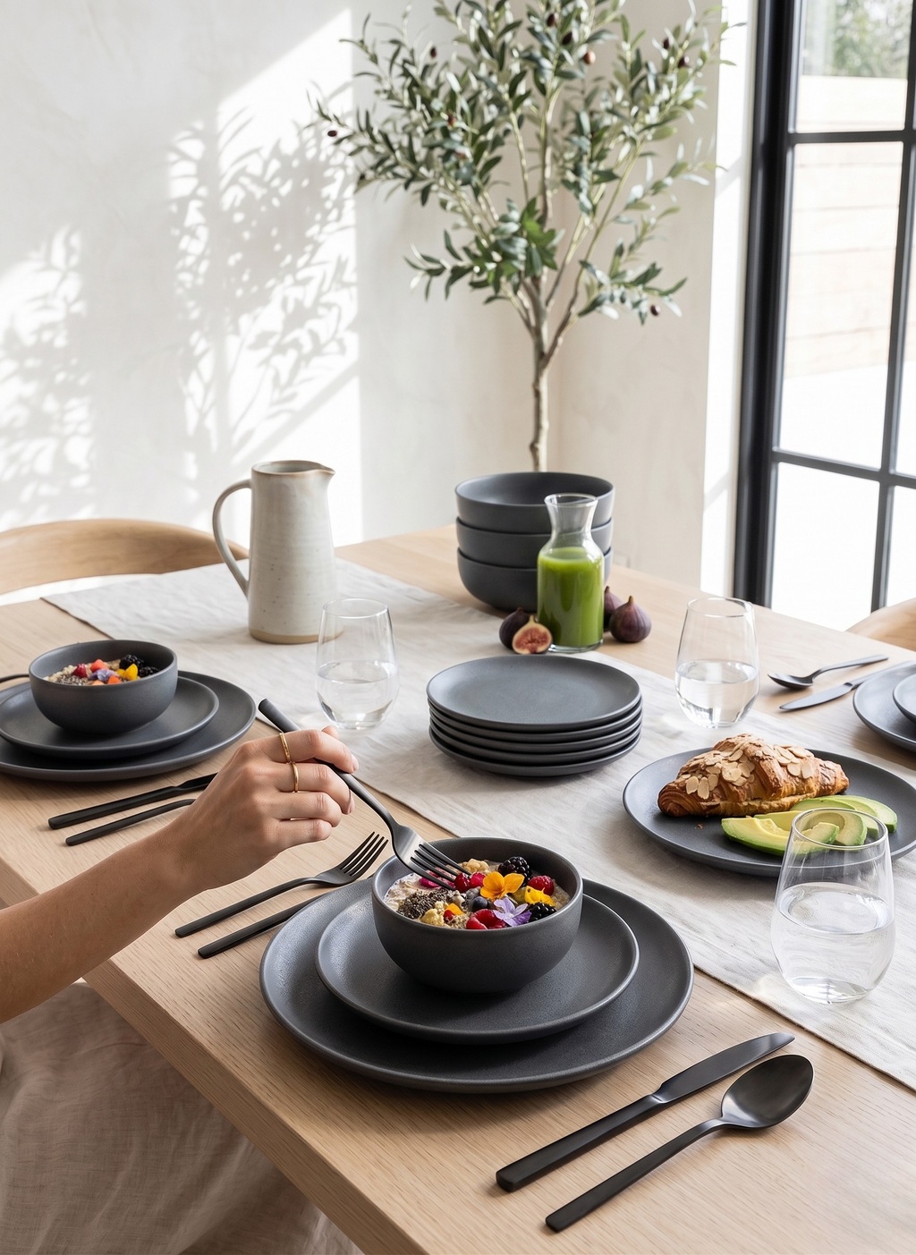 Neo Stone Dinner Set