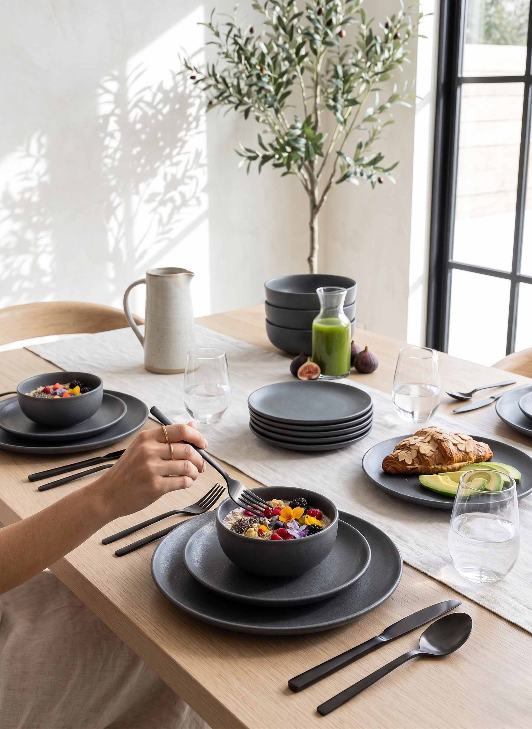 Neo Stone Dinner Set