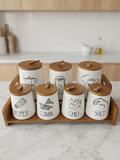 8-Pieces Flavora Storage Set