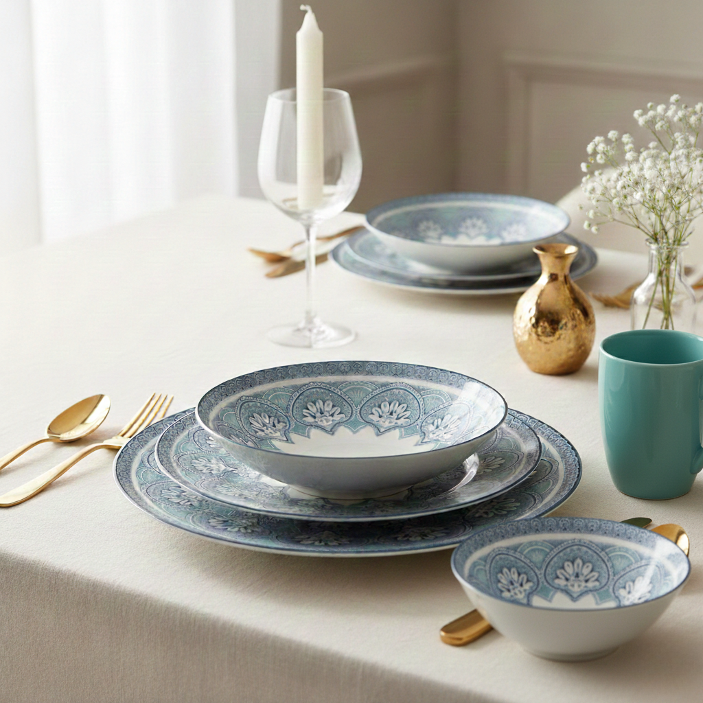 Azura Porcelain Dinner Set