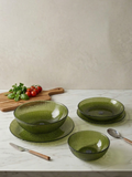 25-Pieces Sunray Glass Dining Set