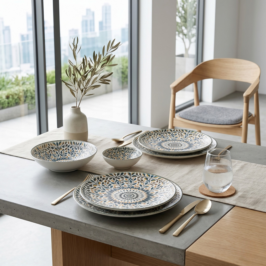 Heritage Leaf Dinner Set