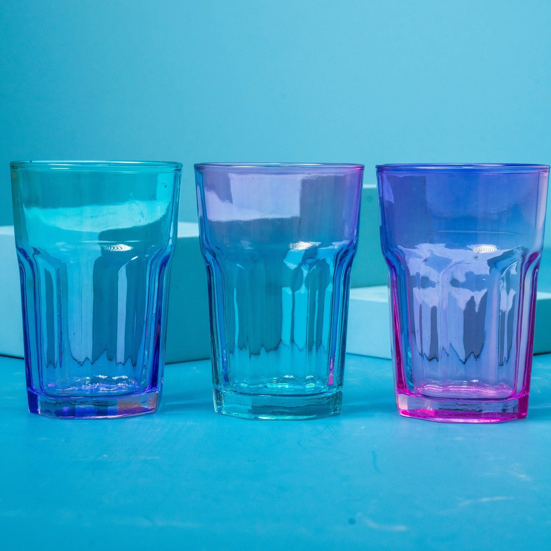 Double Colored Painted Glass CUP
