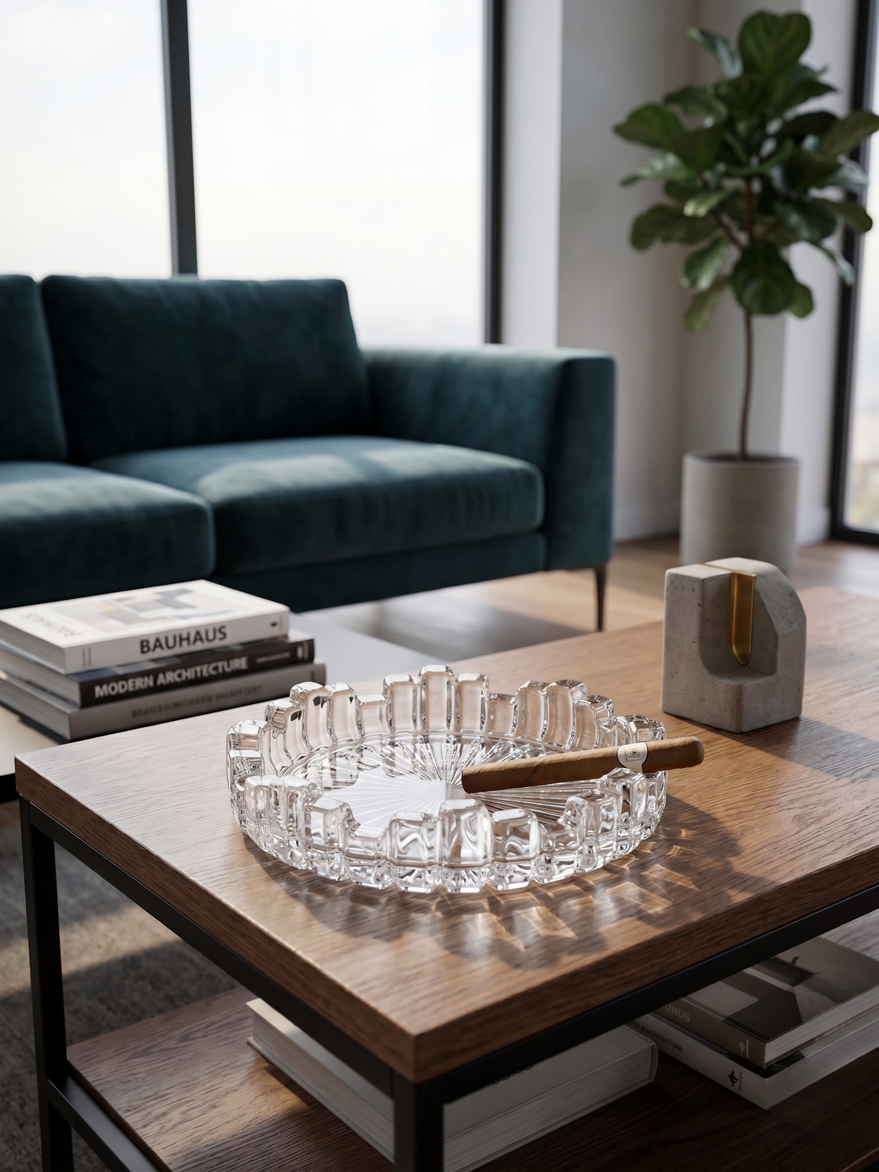 Milan Ashtray Glass
