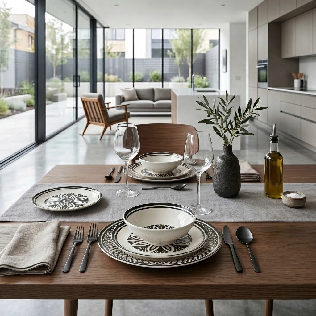 Artistic Charm Dinner Set