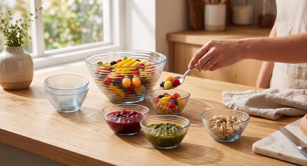 7-Pieces Haven Glass Bowl Set