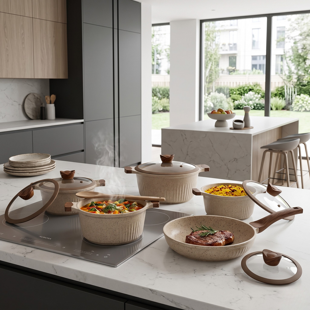 Die- Cast 9 Pieces Set Granite