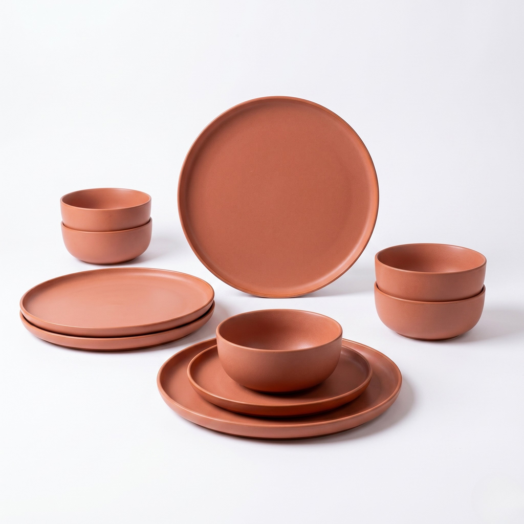 Earthstone Matte Dinner Set