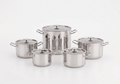 10-Pcs Premium Stainless Steel Set