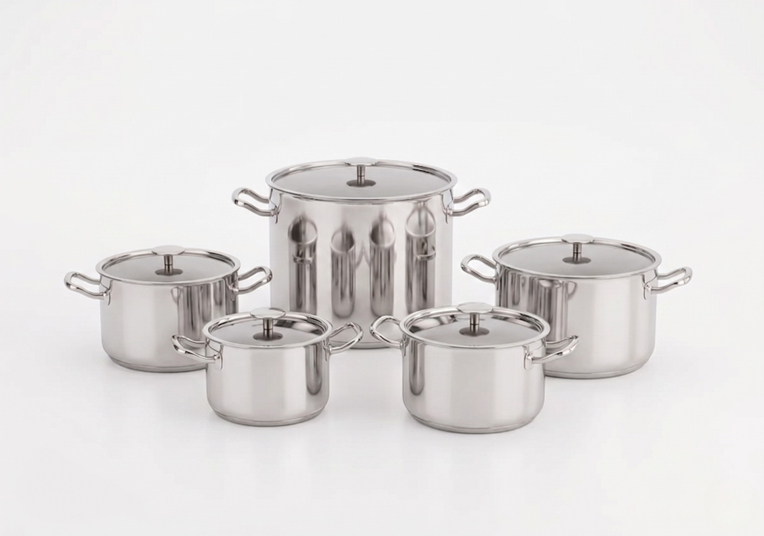 10-Pcs Premium Stainless Steel Set