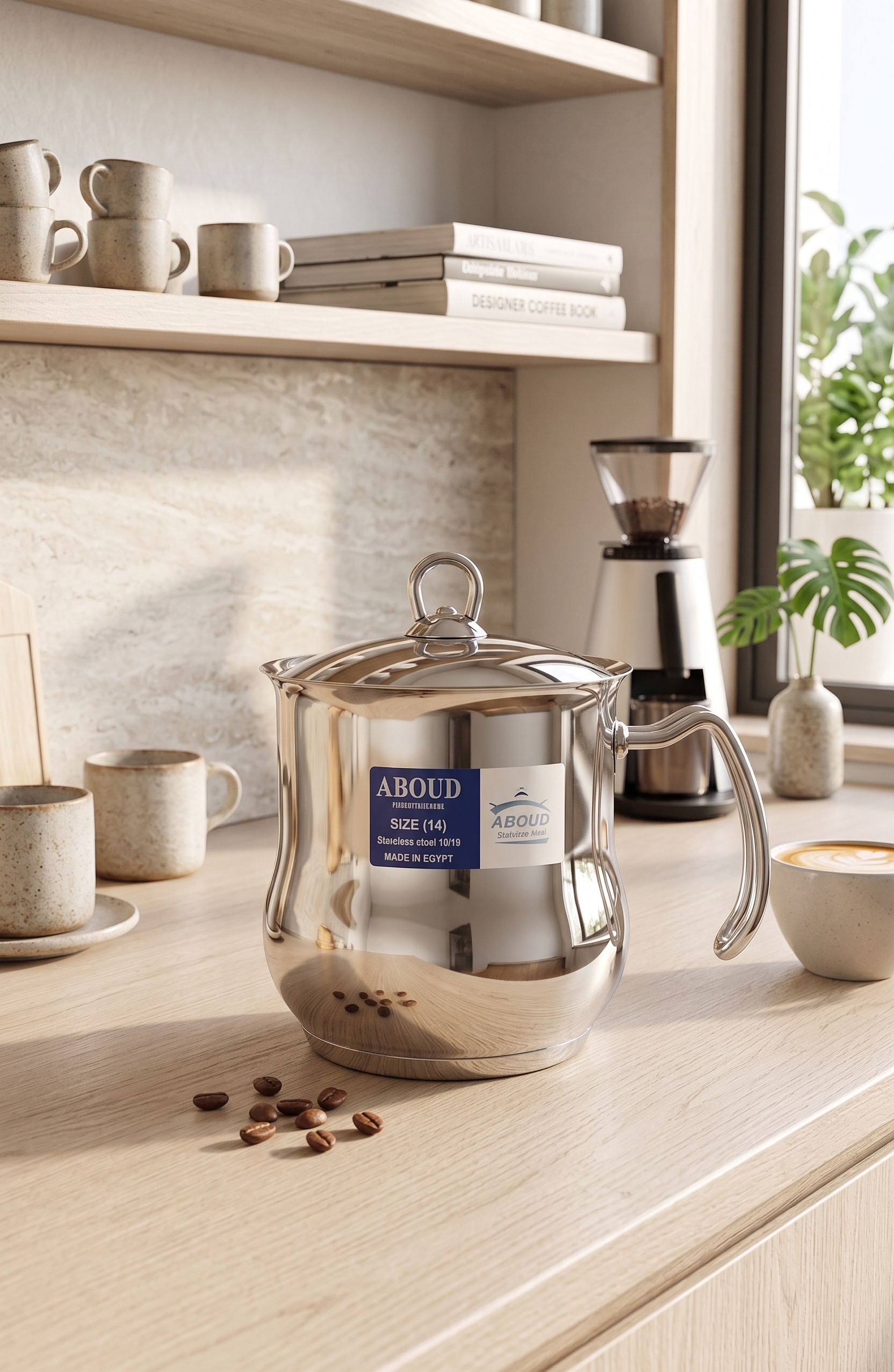 Stainless Steel milk Pot