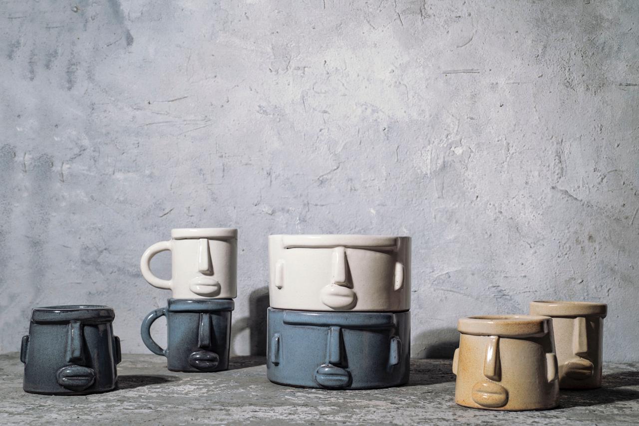 Grey Pottery Pot