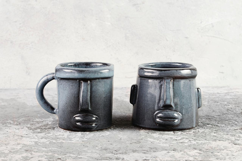 Grey Pottery Pot