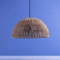 Boho Basket Ceiling Lamp