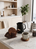 Wooden Tea Coasters Fish