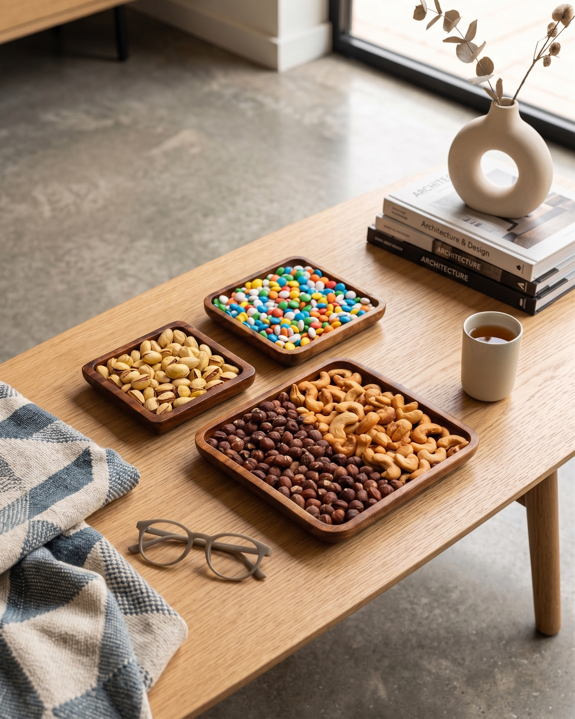 Square Nuts Platter