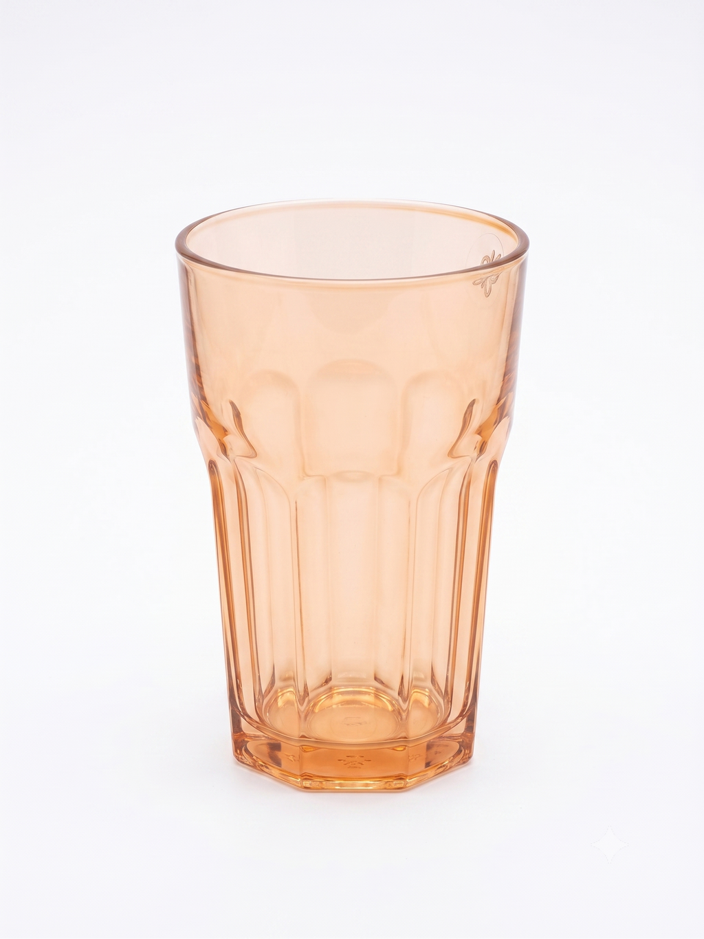 Blossom Facet Glass Cup