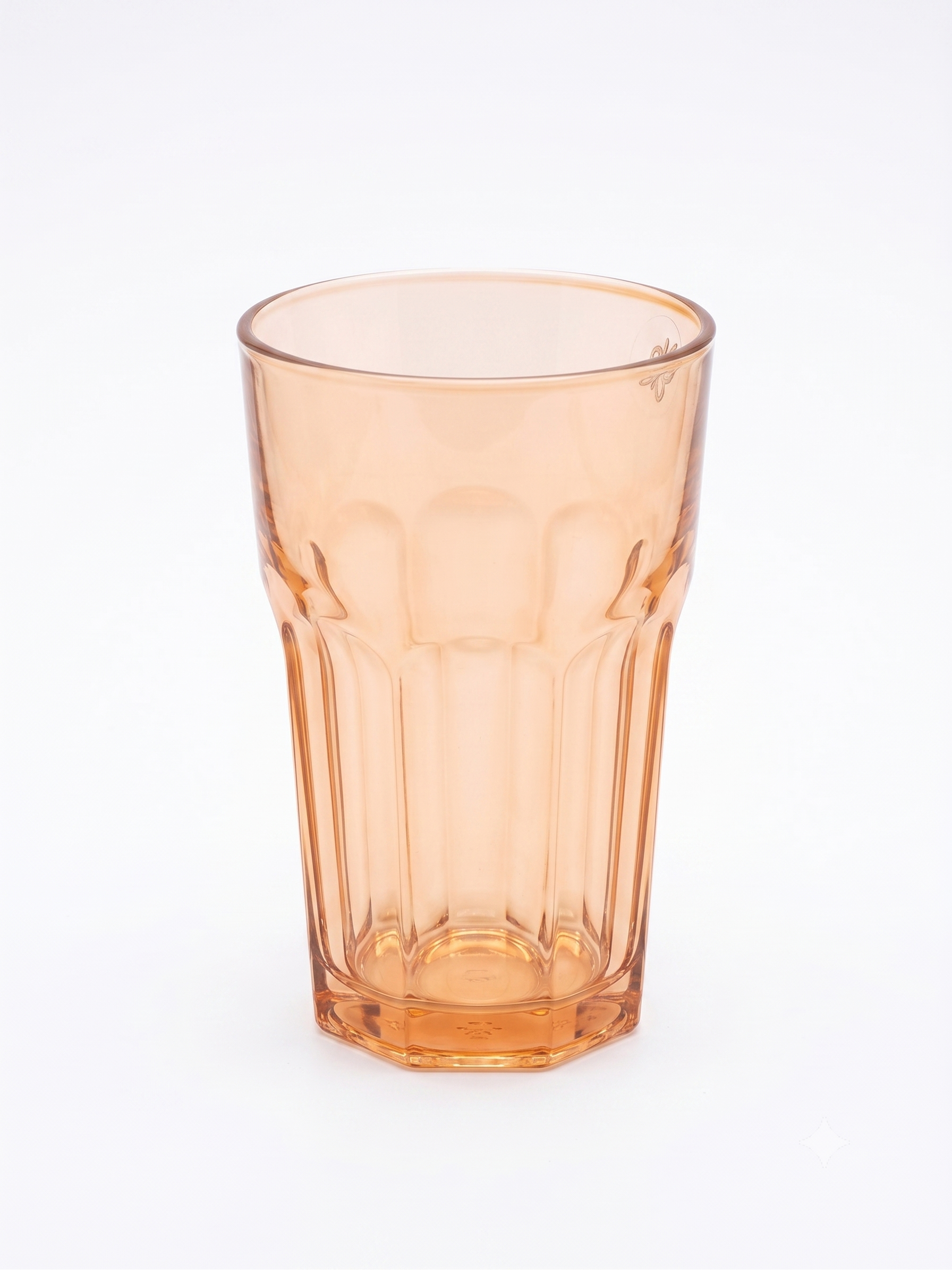 Blossom Facet Glass Cup