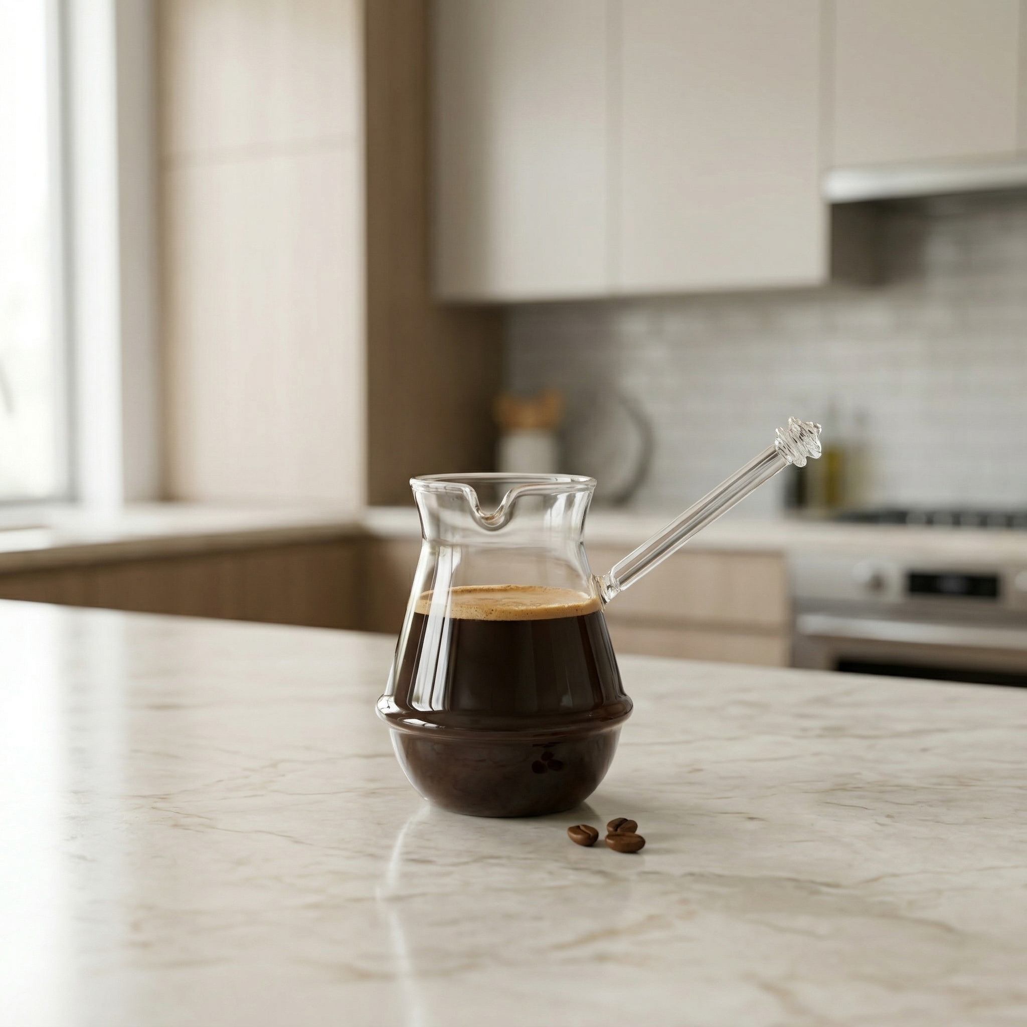 Glass Coffee Pot (kanaka)