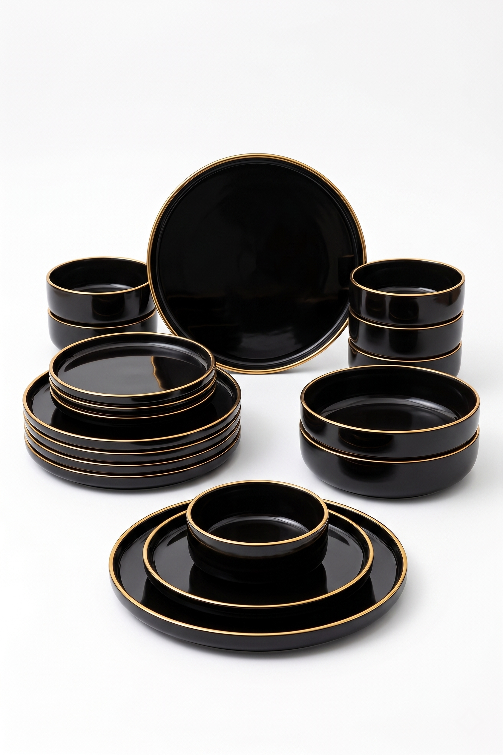 The Golden Royale Dinner Set