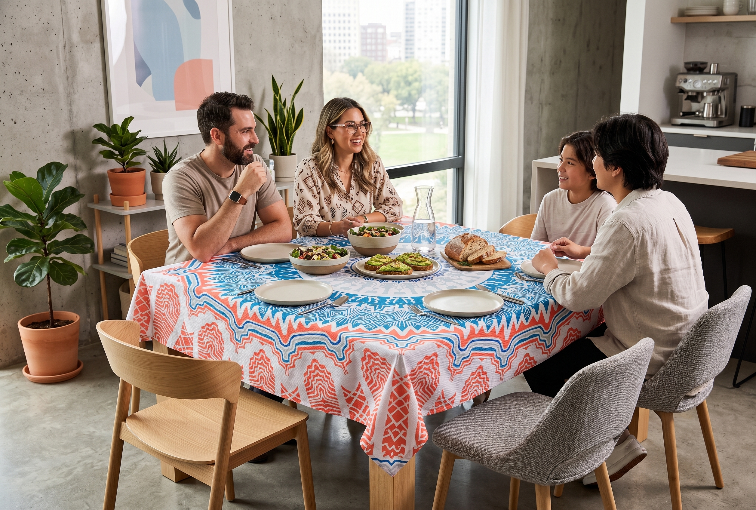 Chromatic Tablecloth