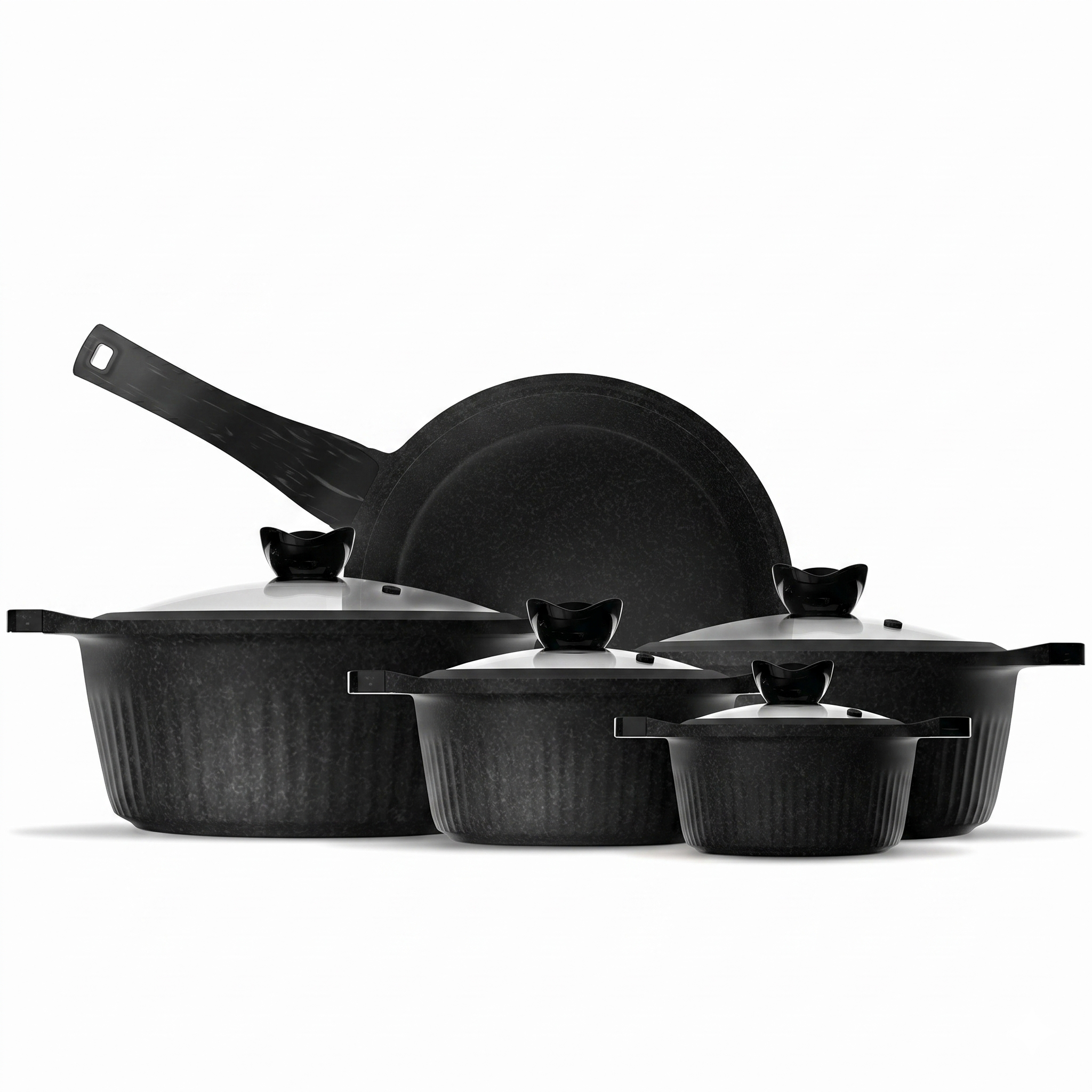 Die- Cast 9 Pieces Set Granite