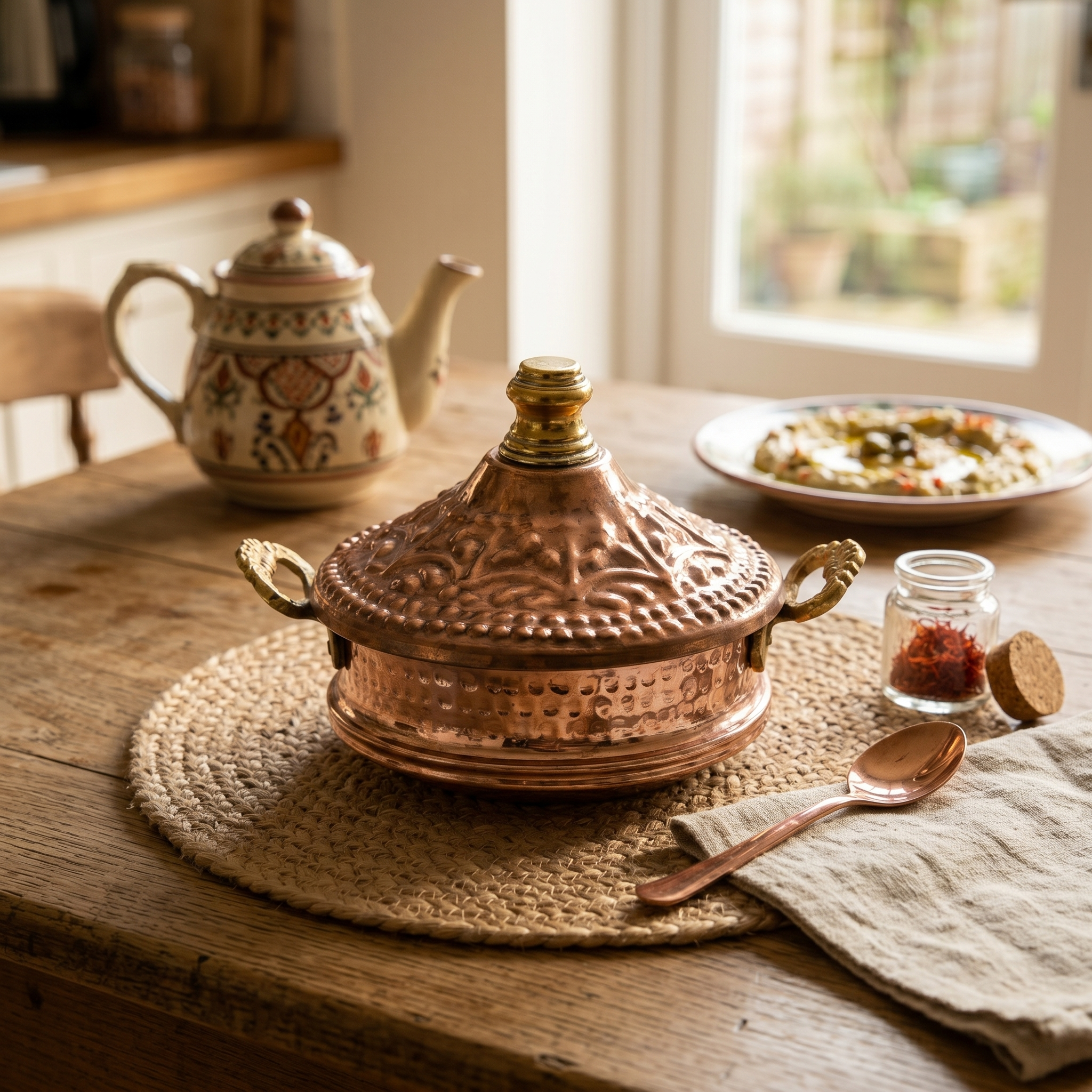 copper tajins