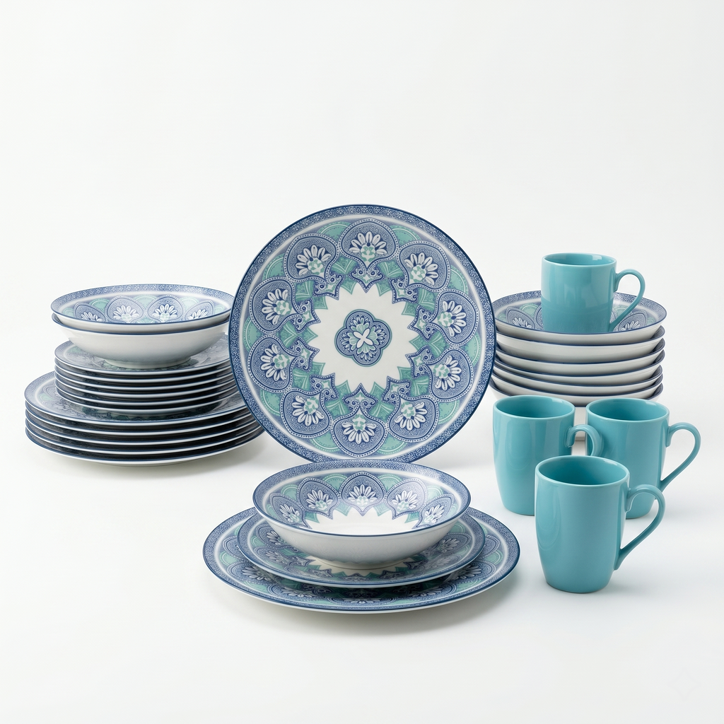 Azura Porcelain Dinner Set