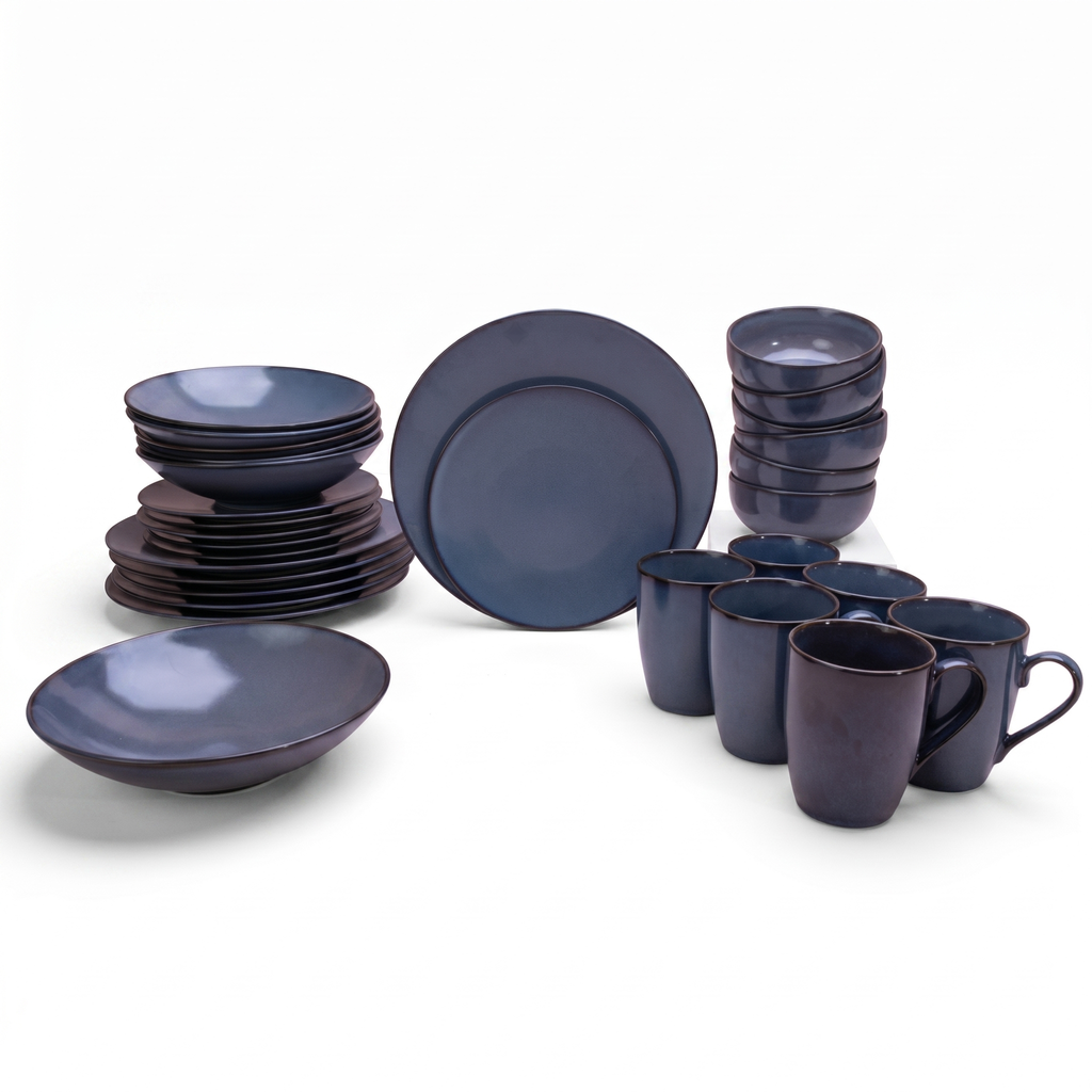 Porcelain Emerald Blue Set