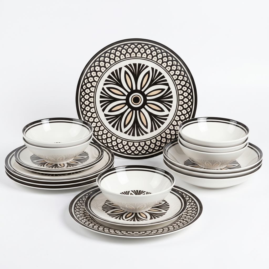 Artistic Charm Dinner Set