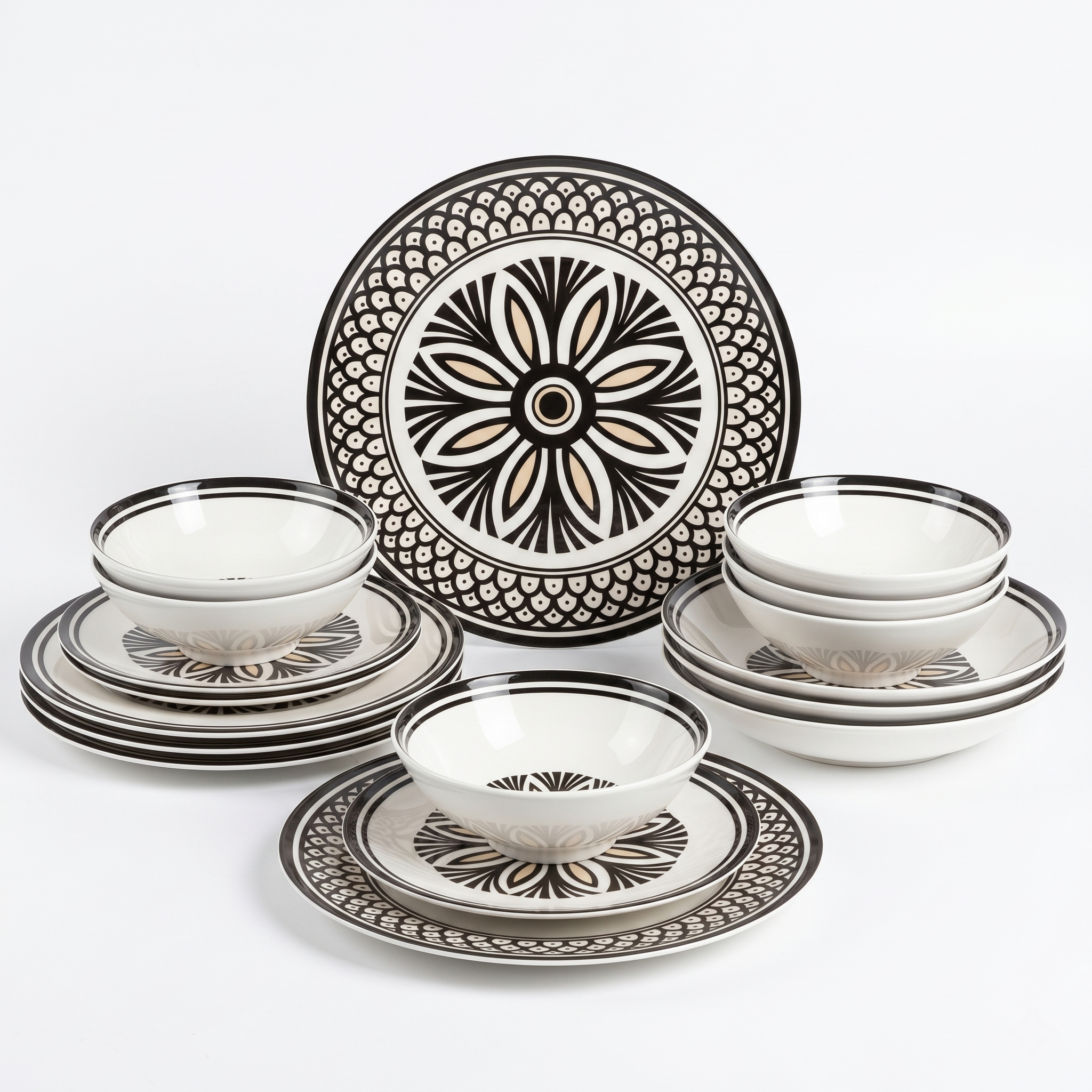 Artistic Charm Dinner Set