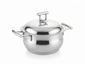 Silver Star Bombé Pot – Platinum Handle