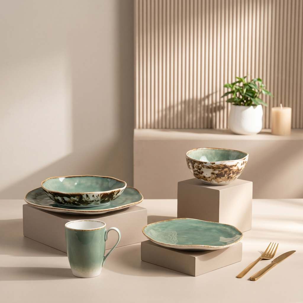 Organic Glow Dinner Set
