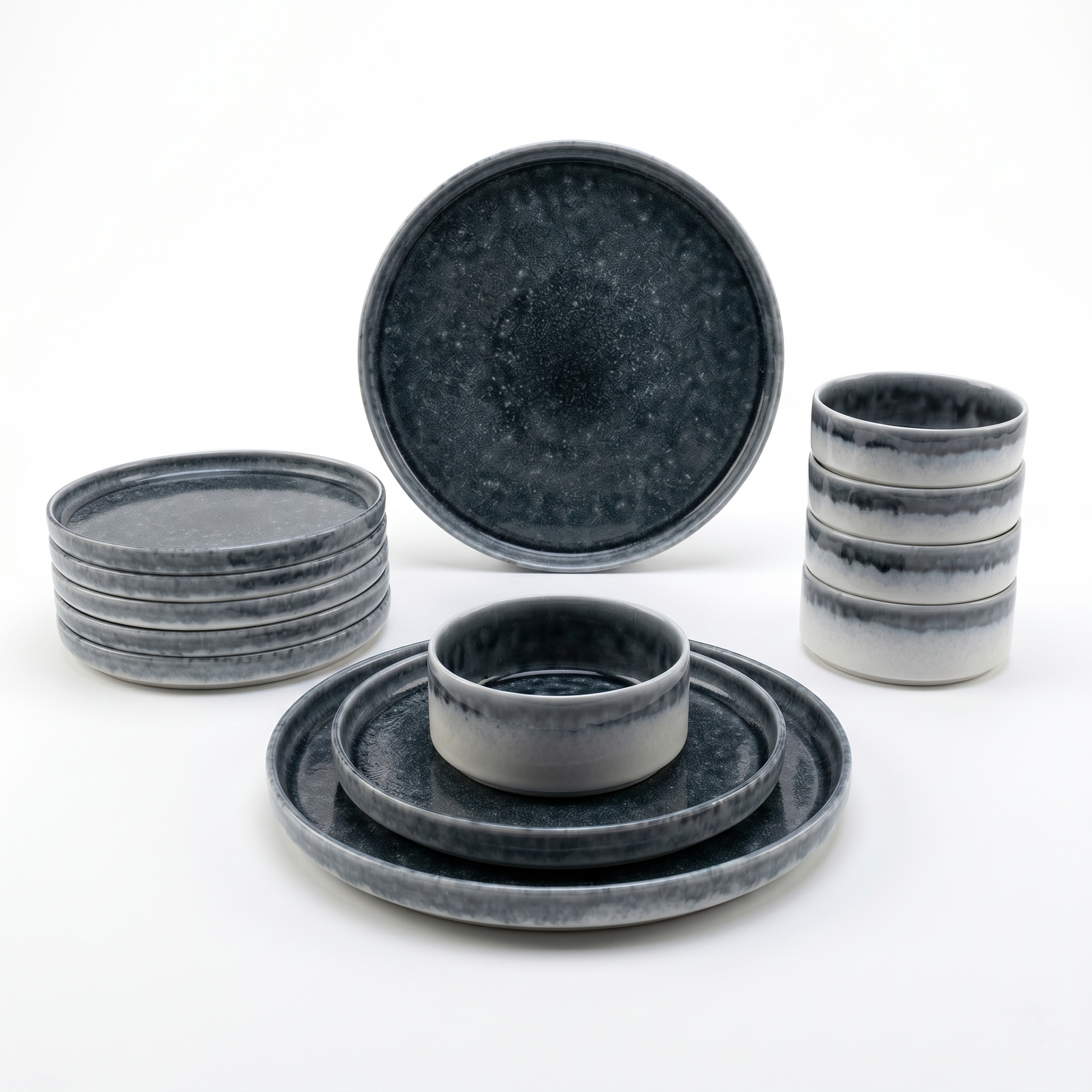 Aqua Mist Dinner Set