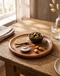 Wooden Circular Serving Board