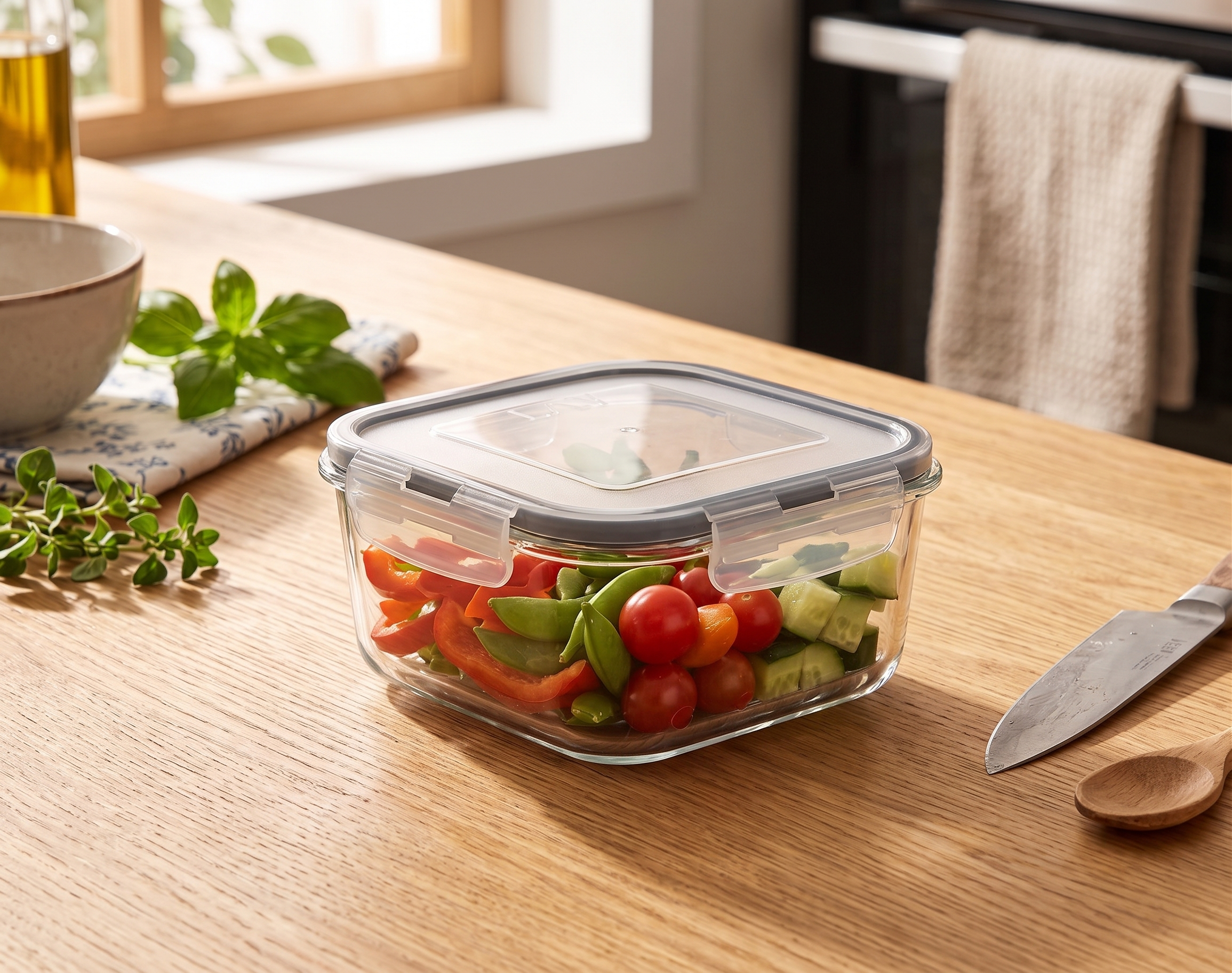 Slate Glass Container