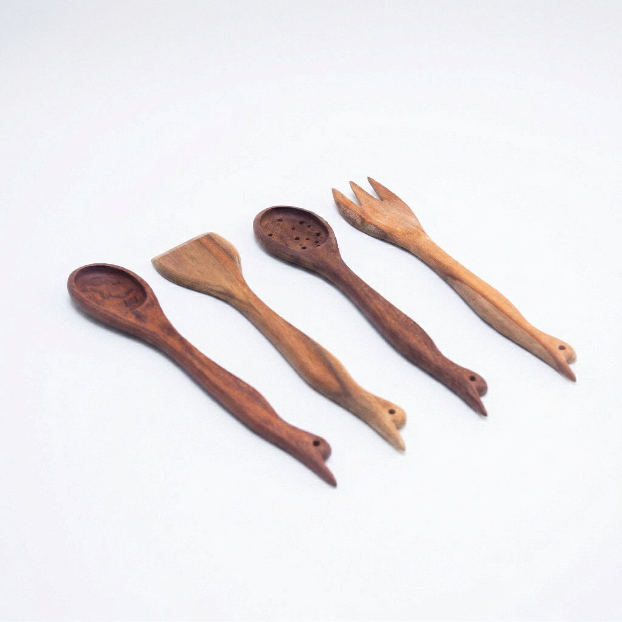 Wooden Kitchen Utensils 4 Set