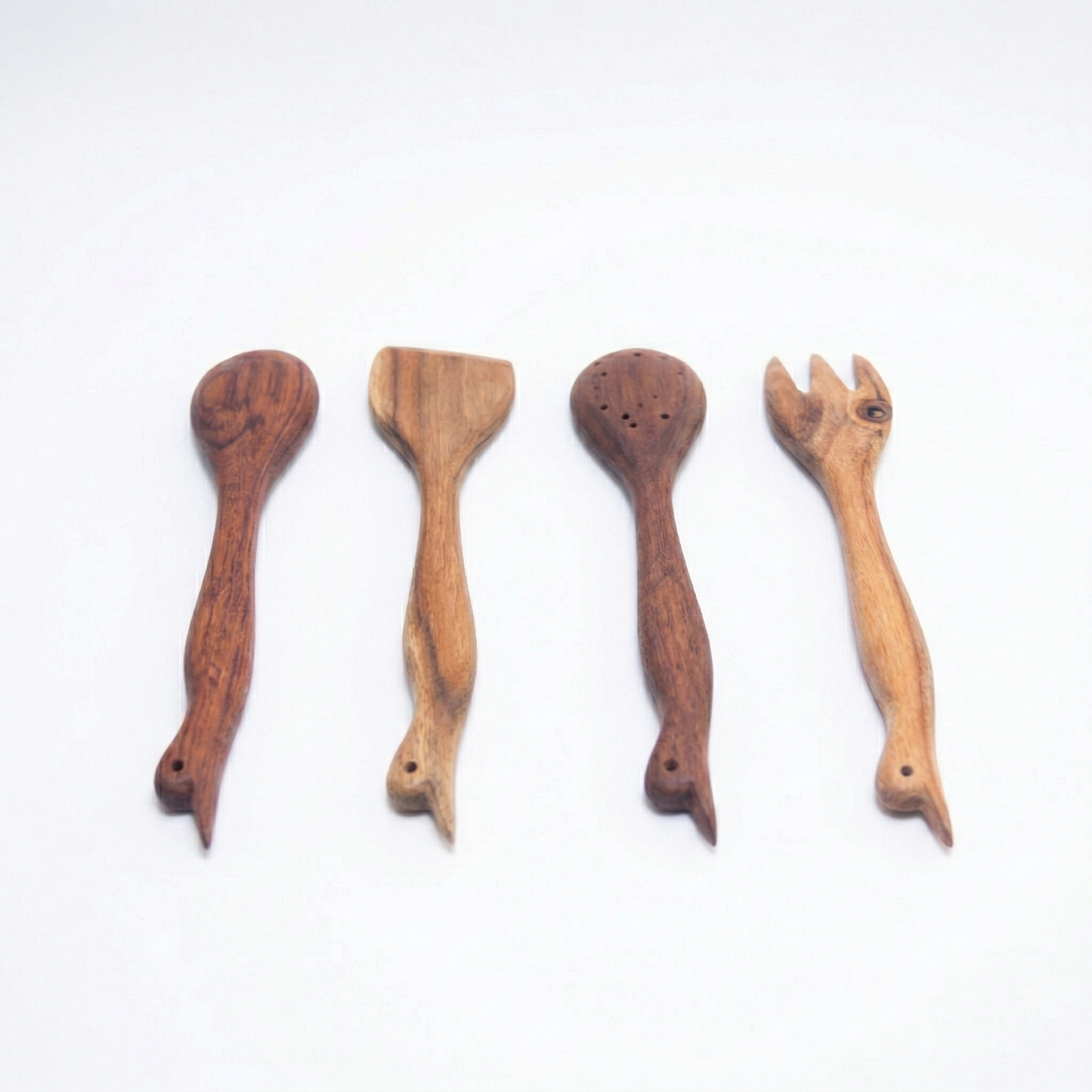 Wooden Kitchen Utensils 4 Set
