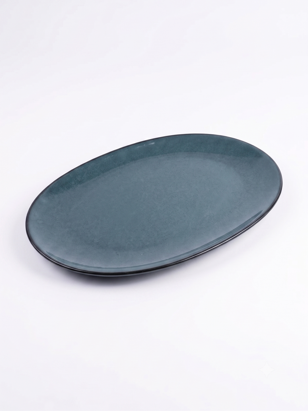 Emerald Blue Serving Platter