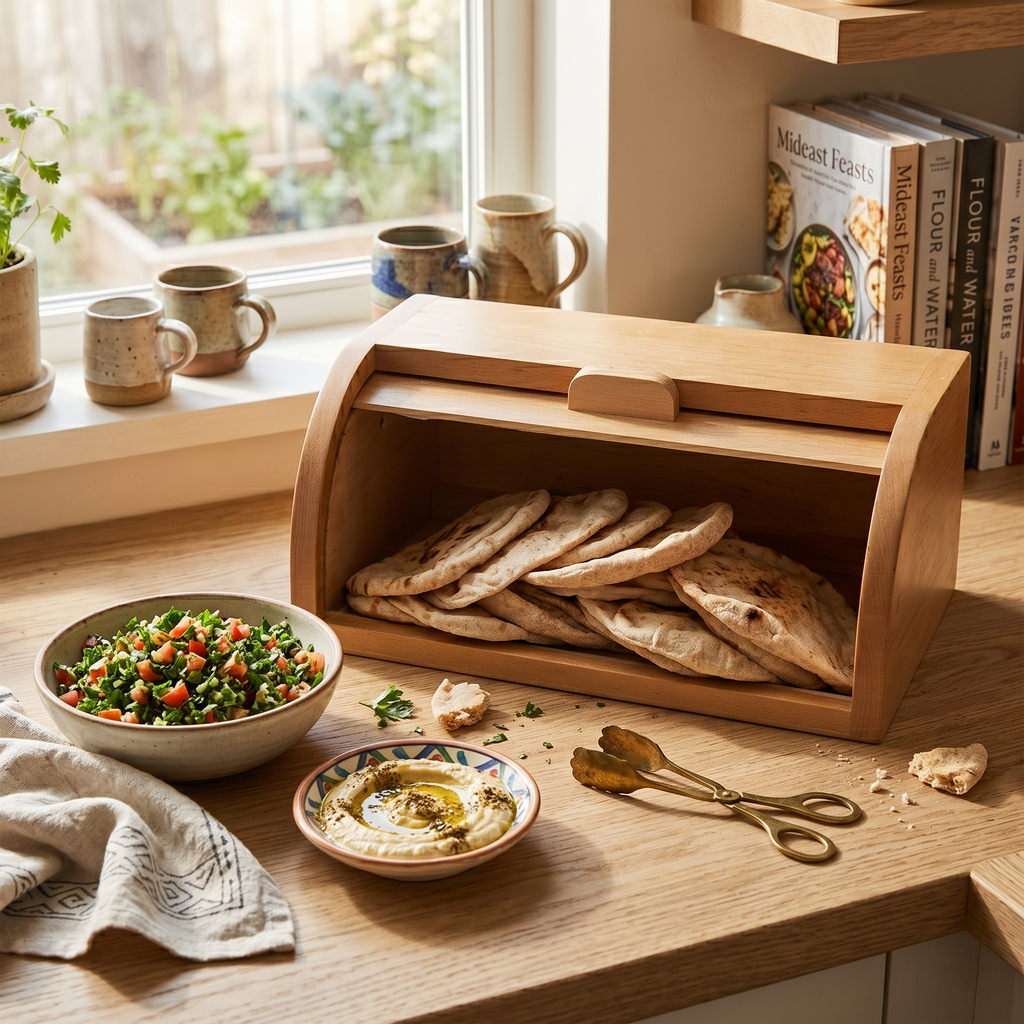 Rustic Roll Bread Box