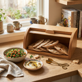 Rustic Roll Bread Box