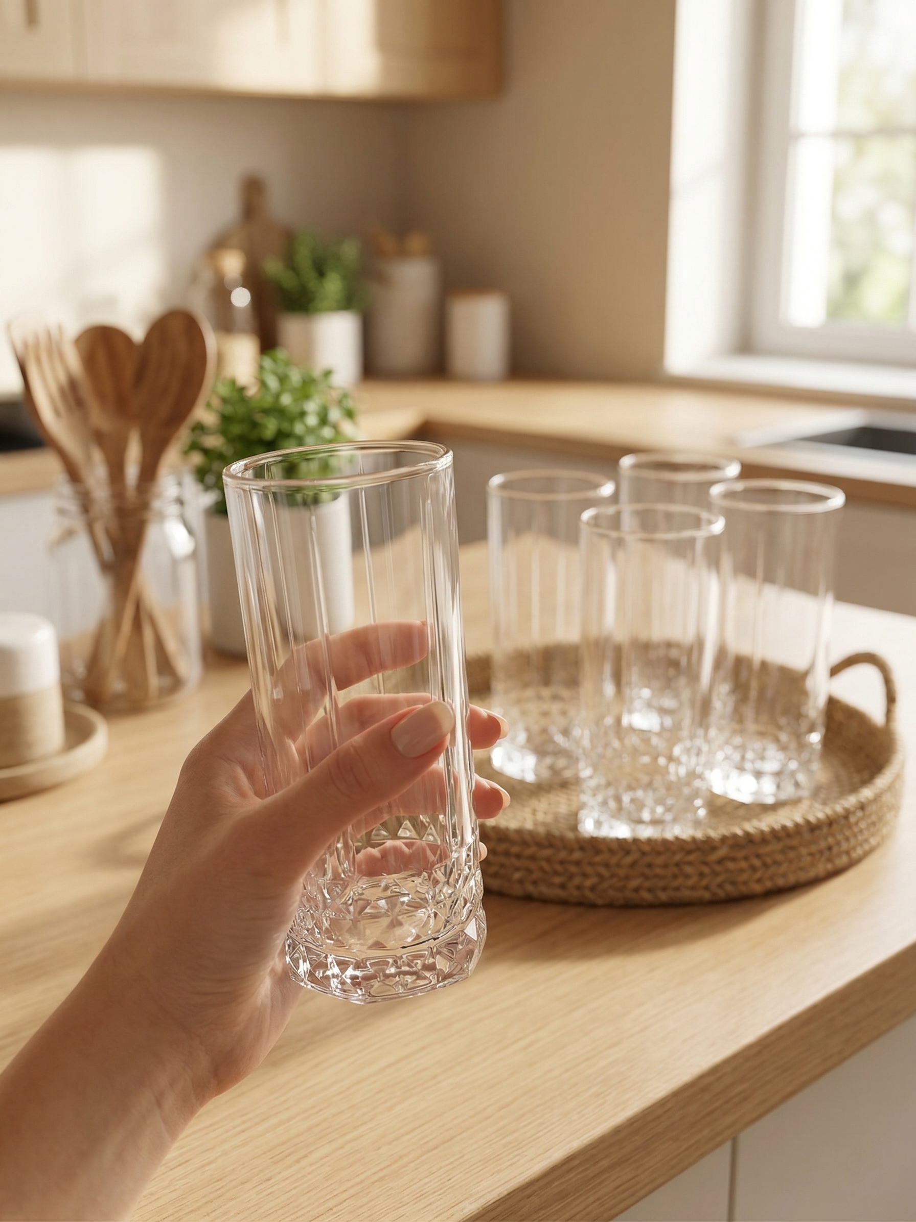 Glass Base Cup