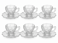 Coffee Glass with Holder Set