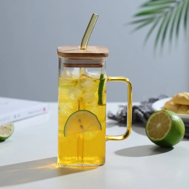 ChillWave Bamboo Glass Mug