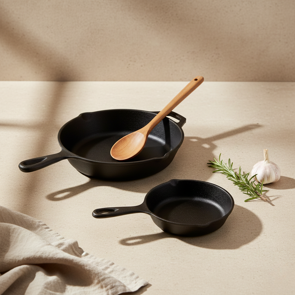 Cast-iron Pans Set